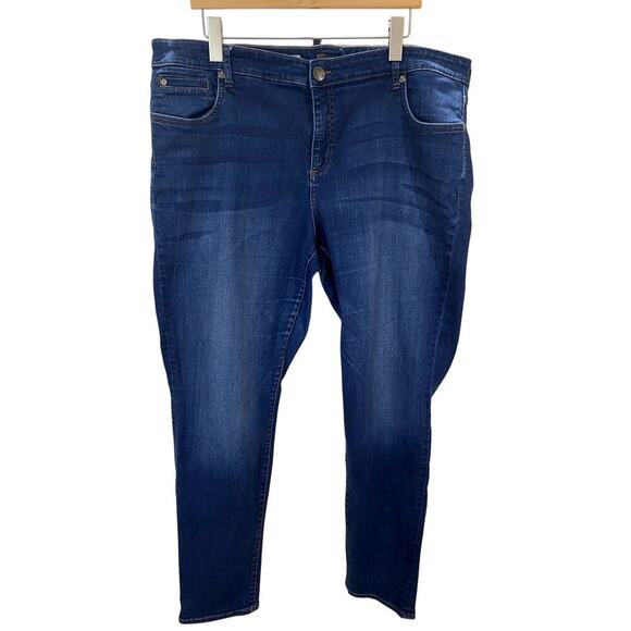 KUT from the Kloth Diana Skinny Denim Jeans - Size 22W (EUC) - Picture 1 of 5